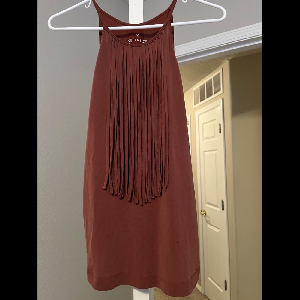 Fringe Tank Top